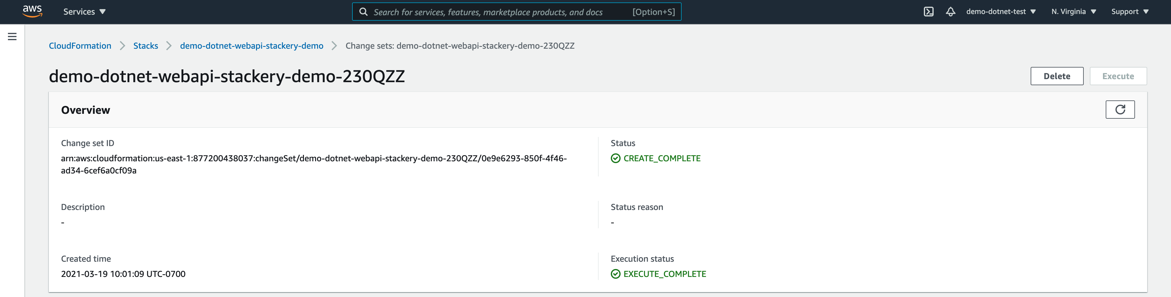 CloudFormation Stack